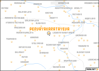 map of Pervaya Karatayeva