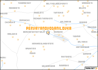 map of Pervaya Novodanilovka