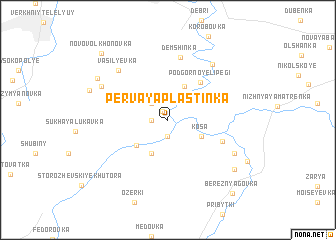 map of Pervaya Plastinka