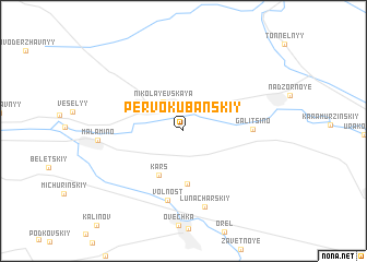 map of Pervokubanskiy