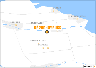 map of Pervomayevka