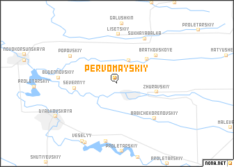map of (( Pervomayskiy ))