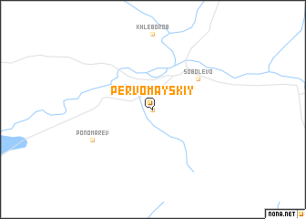 map of Pervomayskiy