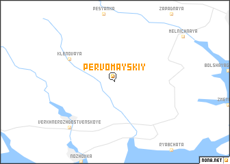 map of Pervomayskiy