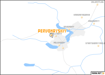 map of (( Pervomayskiy ))