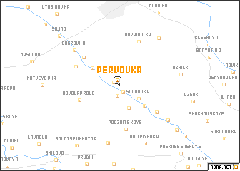 map of Pervovka