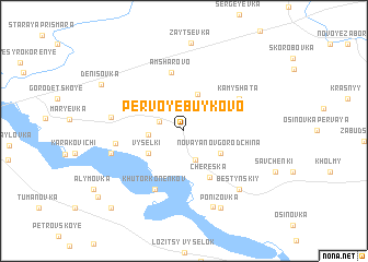 map of Pervoye Buykovo