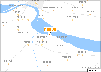 map of Pervo