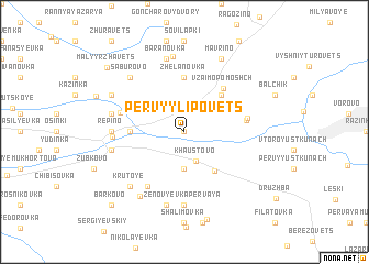 map of Pervyy Lipovets