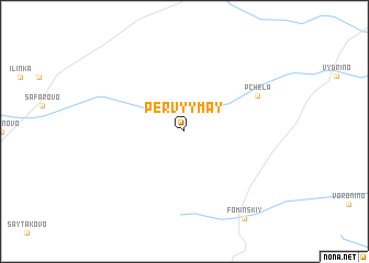 map of Pervyy May