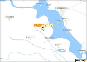 map of Pervyy May