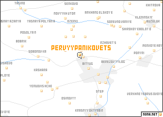 map of Pervyy Panikovets