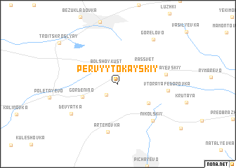 map of Pervyy Tokayskiy