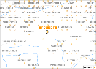 map of Perwarth