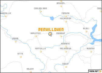 map of Perwillowen