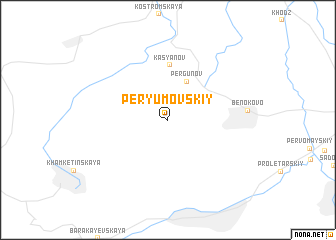 map of (( Peryumovskiy ))