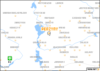 map of Perzyny