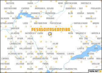 map of Pesadoira de Arriba