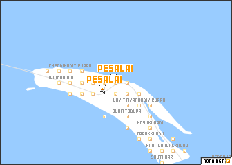 map of Pesalai