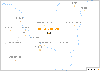 map of Pescaderos