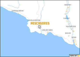 map of Pescadores