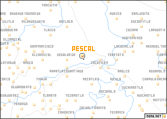 map of Pescal