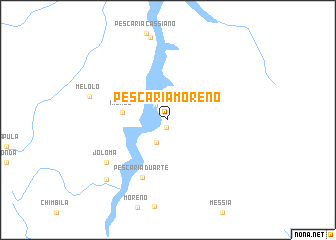 map of Pescaria Moreno