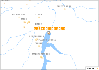 map of Pescaria Raposo