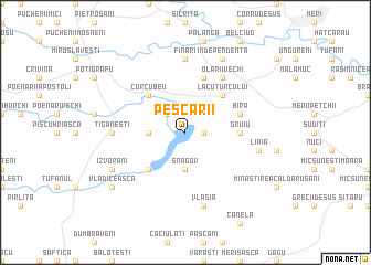 map of Pescarii