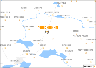 map of Peschakha