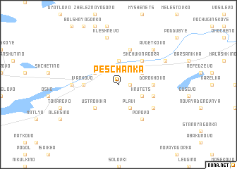 map of Peschanka