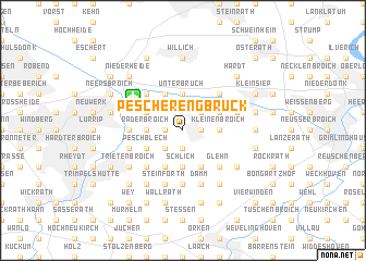 map of Pescher Engbrück