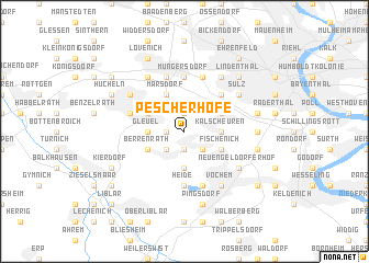 map of Pescherhöfe