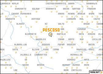 map of Pescoso