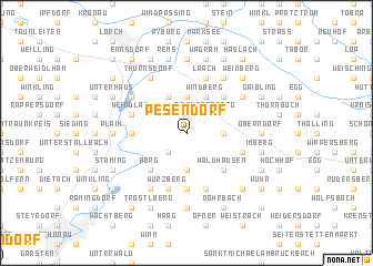 map of Pesendorf