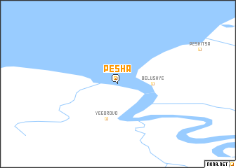 map of Pesha