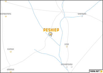 map of Peshiep