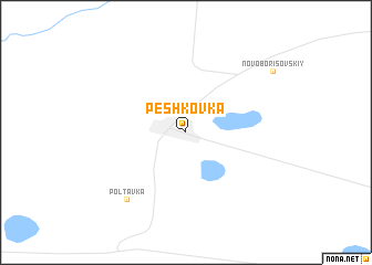 map of Peshkovka