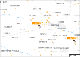 map of Peshkovo