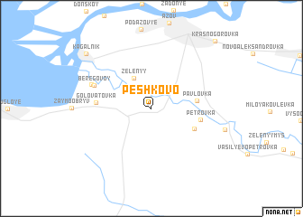 map of Peshkovo