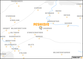 map of Peshkovo