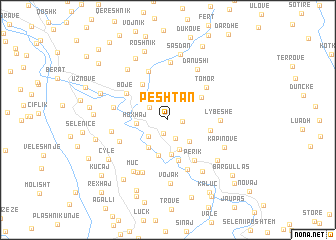 map of Peshtan