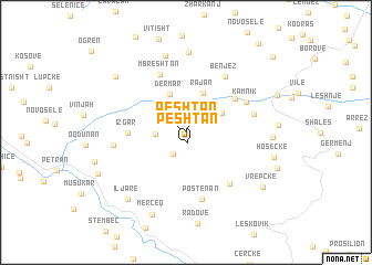 map of Peshtan