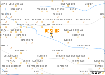 map of Peshur