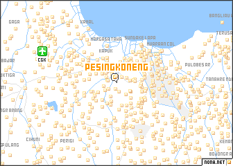 map of Pesingkoneng