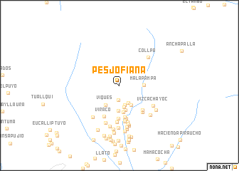 map of Pesjofiana