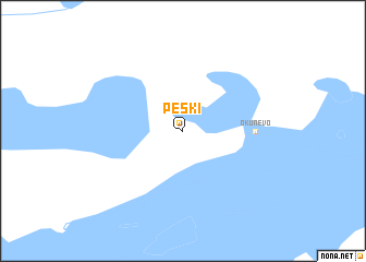 map of Peski