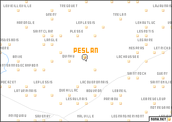 map of Peslan