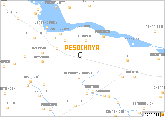 map of Pesochnya