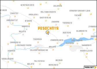 map of Pesochnya